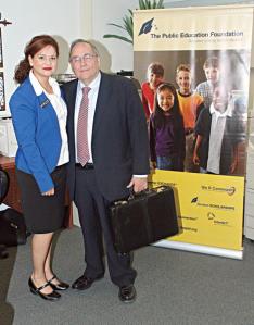 hergit y el presidente de la camara